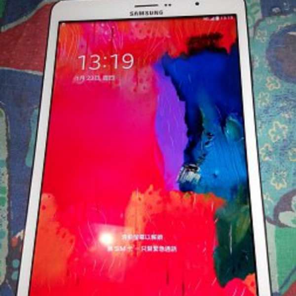 Samsung GALAXY TabPRO 8.4 16GB 4G LTE SM-T325 白色 (98新齊件送套)