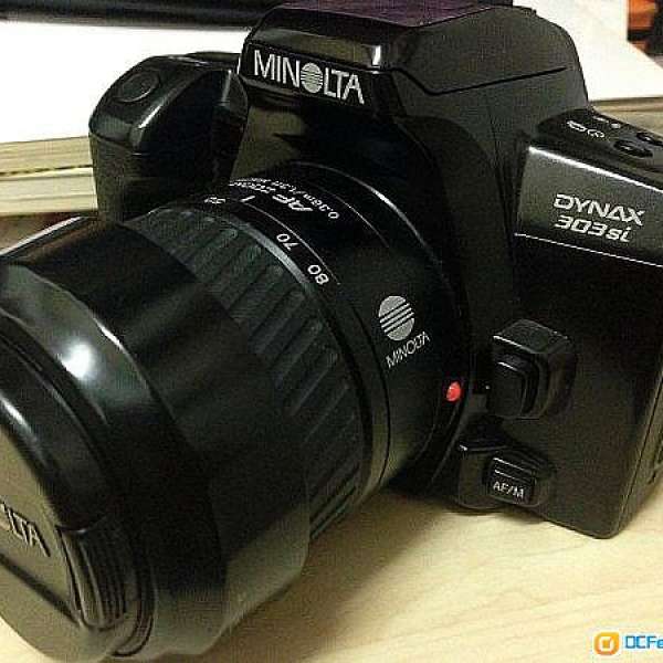 Minolta Dynax 303Is + AF35-80鏡