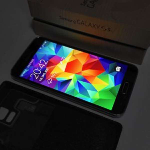 Samsung S5 4G LTE 電擊藍  送 原裝 S View 機殼