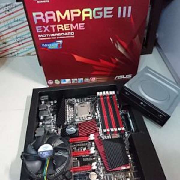 頂級ASUS RAMPAGE III EXTREME + i7 950 (1366)