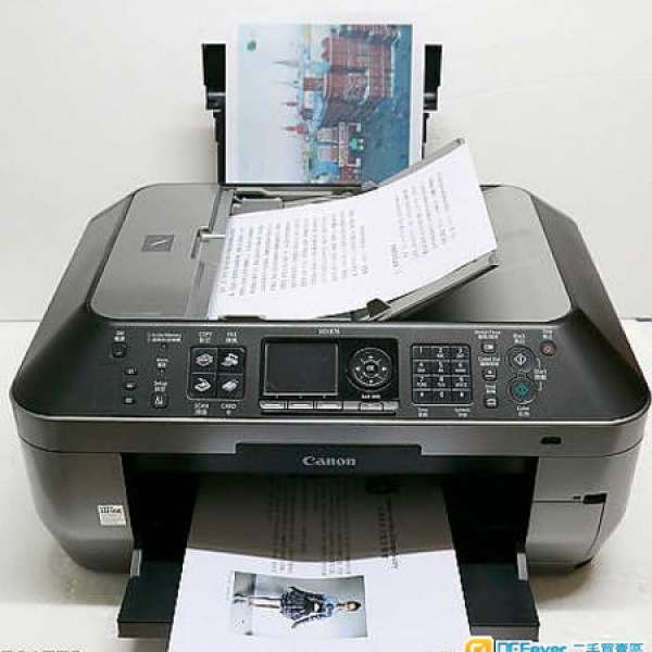 有雙面copy Fax功能5色墨盒Canon MX 876 Fax scan printer<經router用WIFI>