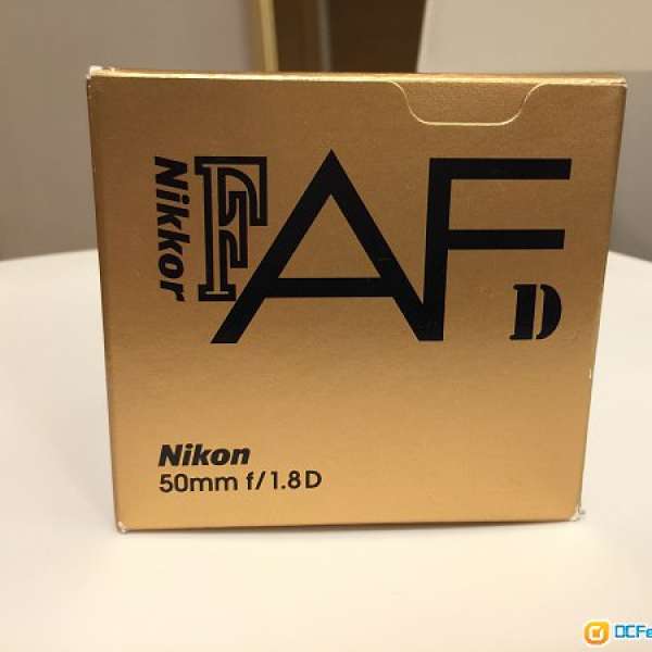 98% new Nikon AF NIKKOR 50mm f1.8D