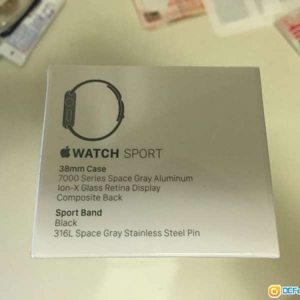 全新未開封 Apple Watch Sport 38mm