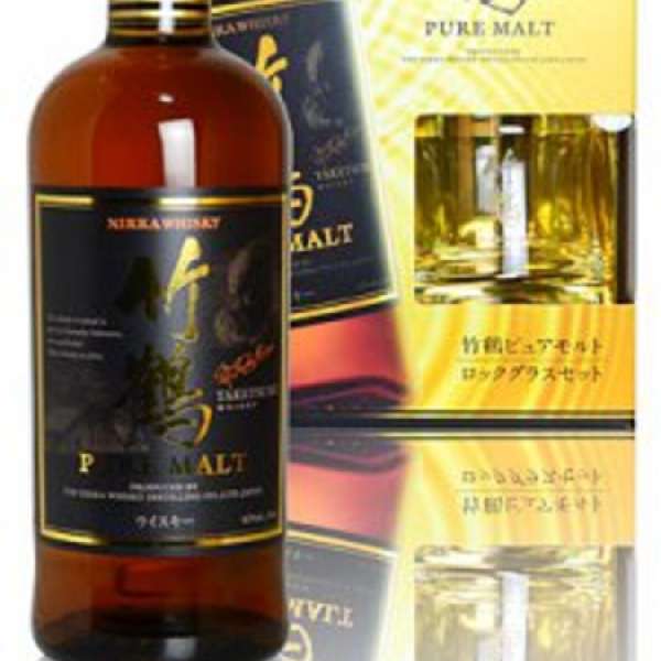 100% 全新 竹鶴 Nikka Pure Malt Whisky Boxset 700ml