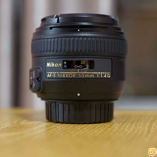 Nikon AF-S 50mm F1.4G, 90%以上新