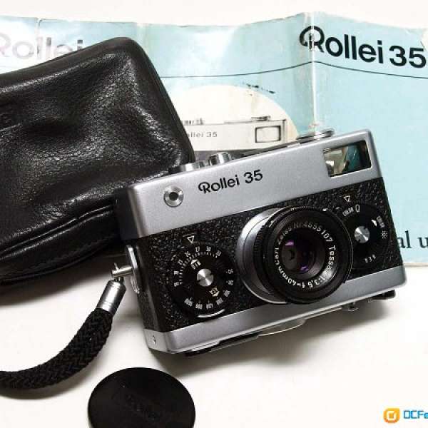 罕見早期德國 ROLLEI 35 Carl Zeiss Tessar 40 / f3.5 經典相機