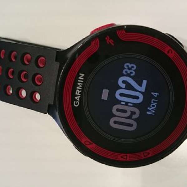 Garmin Forerunner 220 with HRM strap