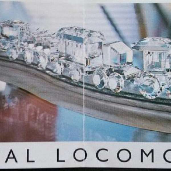 Swarovski Crystal locomotion with track (施華洛世奇 -絕版水晶火車卡系列)