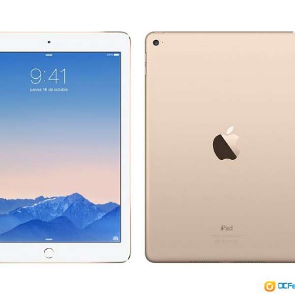 98% 新 IPAD AIR 2 64GB WIFI 金 （保養期到10月2016年）