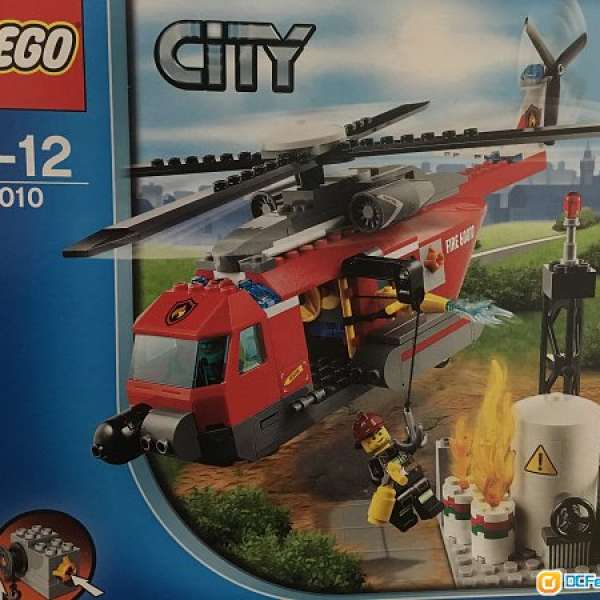 Lego City 60010 消防直升機全新未開盒