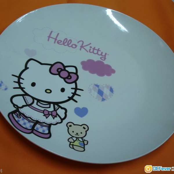 全新 正版 日本 Sanrio Hello Kitty 經典 圓形12” 大陶瓷碟 農曆年糖果碟 平賣