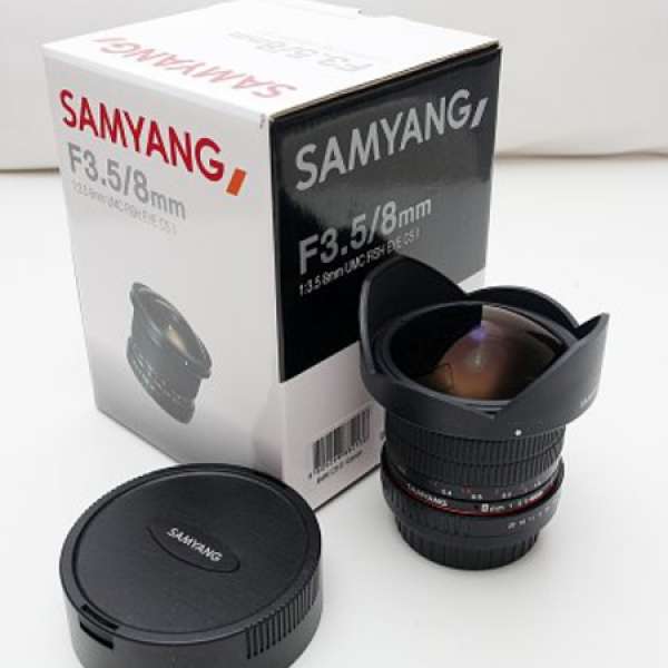 Samyang 8 mm f/3,5 Aspherical IF MC Fish-eye CANON MOUNT