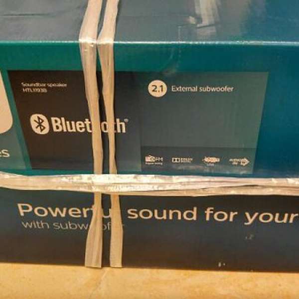 Philips Bluetooth Soundbar with subwoofer
