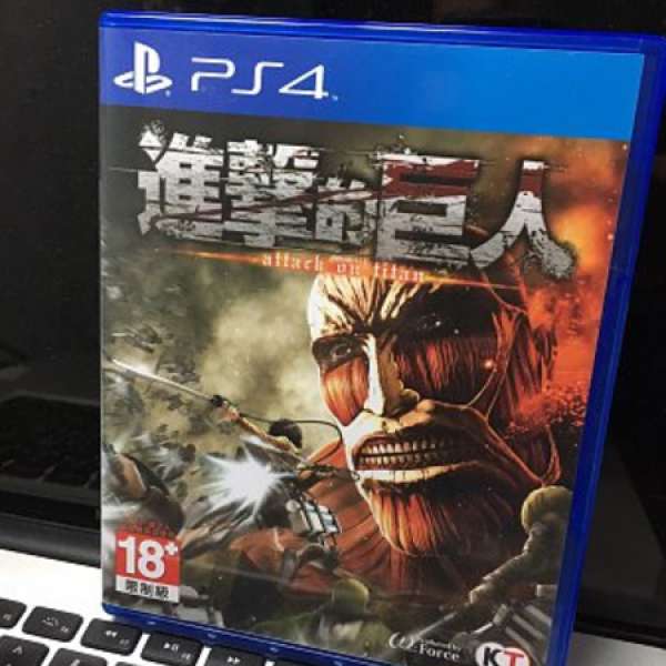 PS4 進擊的巨人 繁體中文版 有code 有贈品