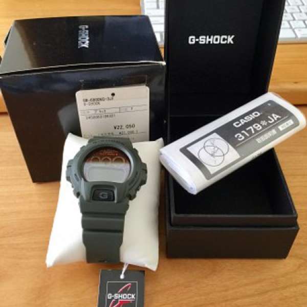 G-Shock GW-6900KG-3JF 全新 New -iPhone & note