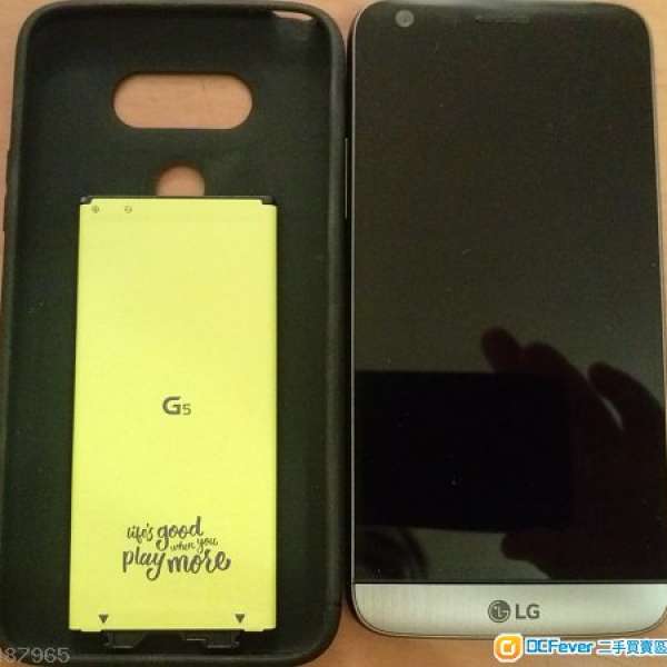 95%新 LG G5 TITAN色 行貨保養到17年5月 加電池套裝