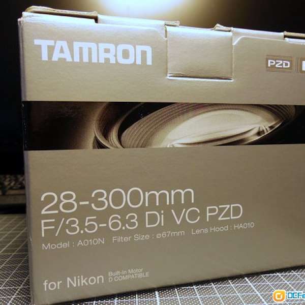 99.9% New Tamron A010N 28-300mm f3.5-6.3 Di VC PZD for Nikon
