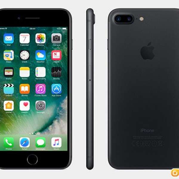 Smartone 台機 iPhone 7 plus 黑 black 大黑32 gb
