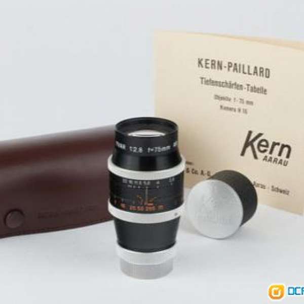 Kern Paillard Yvar 75mm F2.8 (C-Mount) 16米厘電影鏡