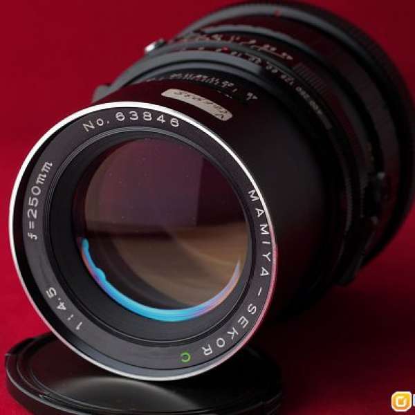 [出售] Mamiya Sekor-C 250mm f4.5 for RB67 (研究品)