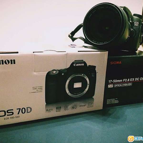 Canon EOS 70D Body 95%新 [賣 後備機]