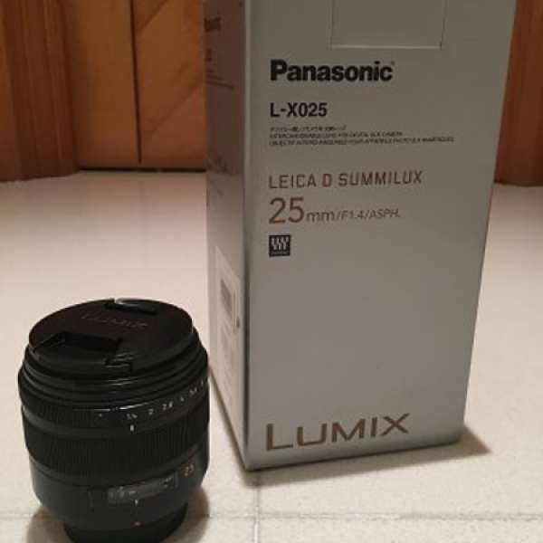 Panasonic LEICA D SUMMILUX 25mm F1.4 ASPH 90%new