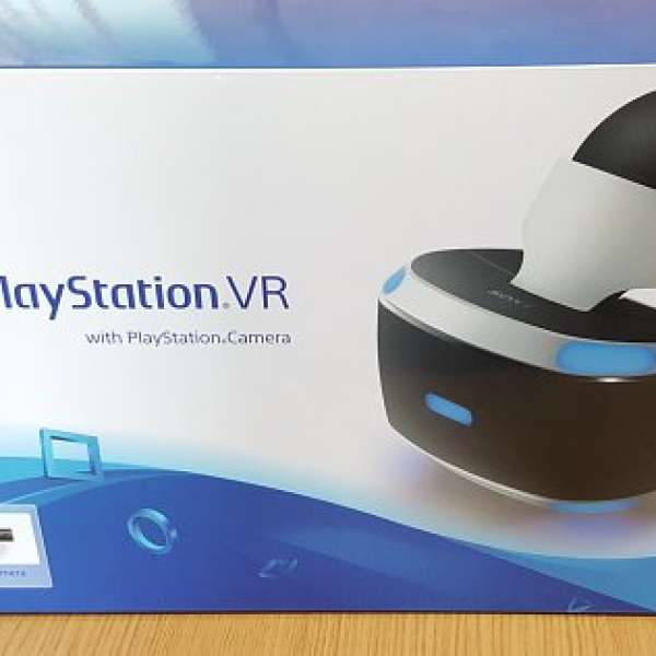 全新 PlayStation VR 連 Camera 鏡頭 套裝  香港行貨 現貨 連demo碟