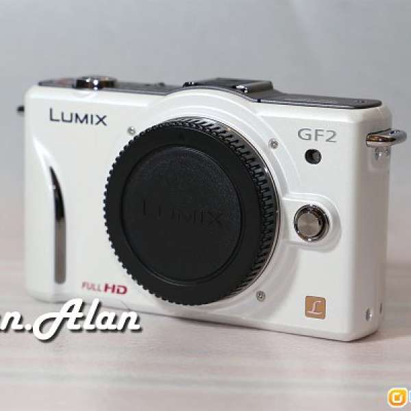 Panasonic LUMIX DMC GF2 Body 白色 (Also for Micro 43, M43, Olympus)