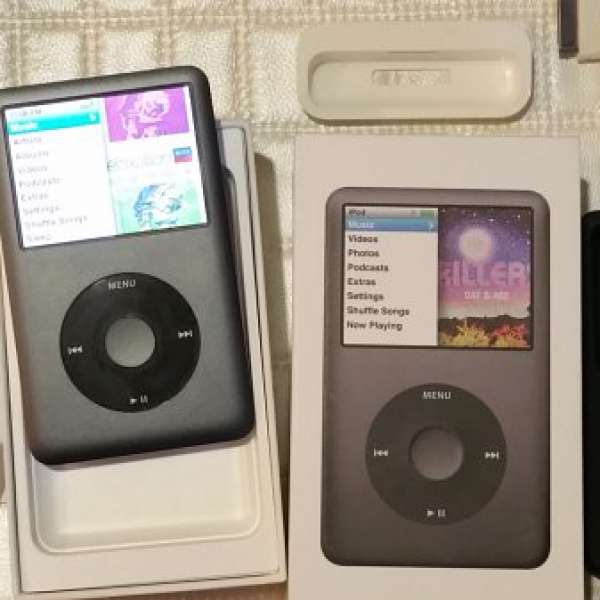 Apple iPod Classic 160G 有盒 有機套 95%新