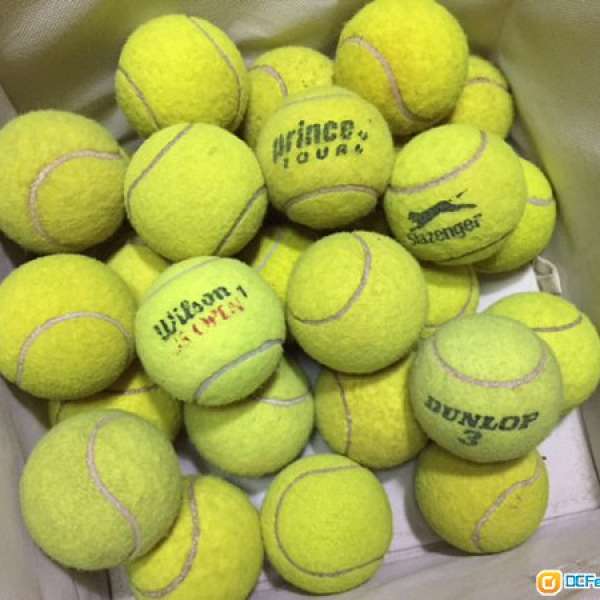 二手 網球 tennis balls 27個 七成新 適合 練開球用