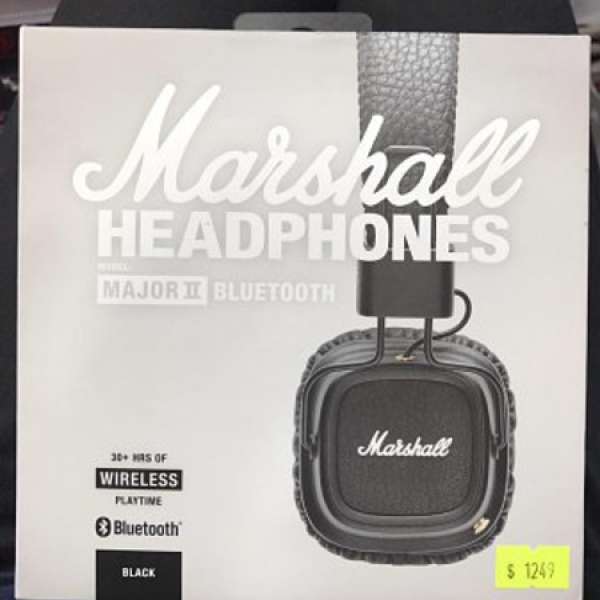全新 Marshall II Bluetooth Headphone