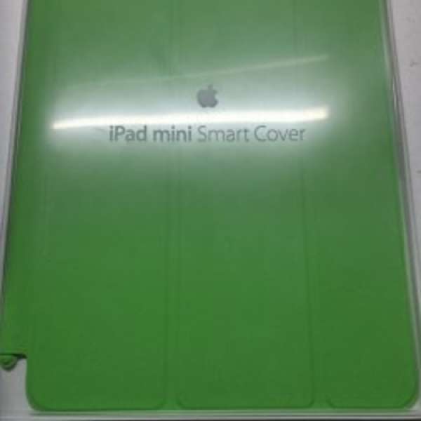 IPAD mini 原裝 Smart Cover 購自Apple Store. 青蘋果綠