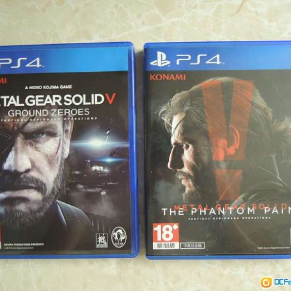 PS4 Metal Gear Solid V (Ground zero + The Phantom Pain)