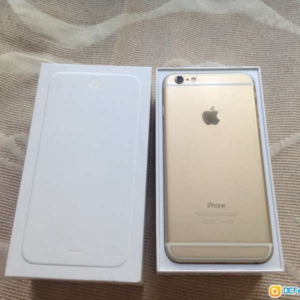 iPhone 6 Plus 64gb gold 金色 90%new fullset
