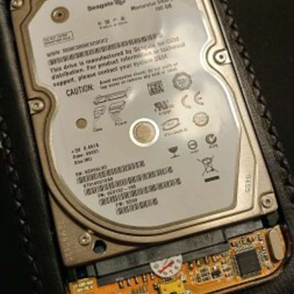 seagate 2.5" 160GB HDD 5400  SATA 連全新2.5" HDD CASE