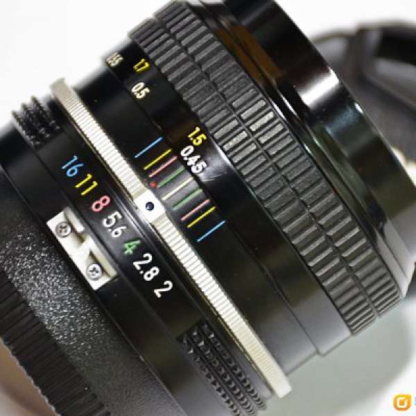 Pre-Ai K-tape Nikon Non-Ai 50mm F2 Nikkor Lens.