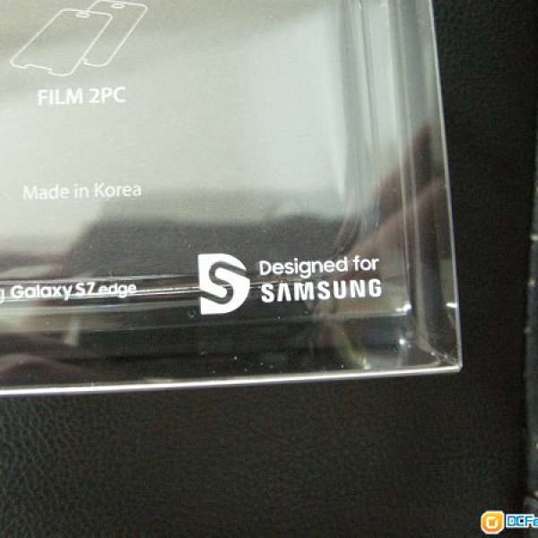 全新原裝Samsung Galaxy S7 edge 透明保護殼連保護貼2片(韓國製造)