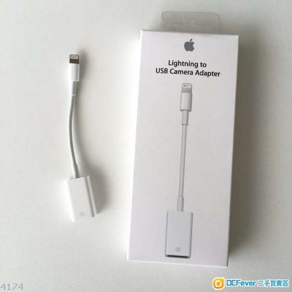 Apple 原廠 Lightning 至 USB 相機轉換器