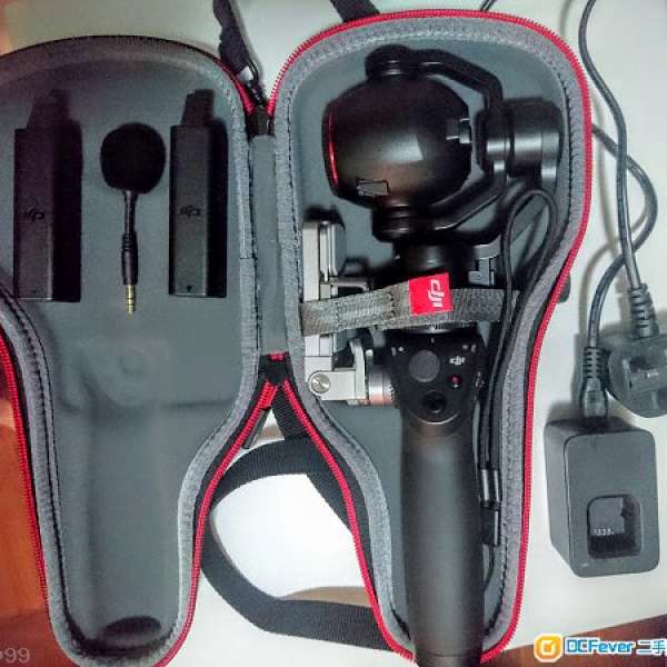 DJI OSMO+ (連2電池 + 1 chargers + mic + 16G sd card) 行貨有收據 2016年10月買入