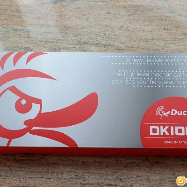 Ducky DK1008 茶軸 104 鍵盤 送鍵帽