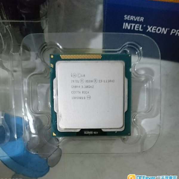 Intel Xeon E3-1230 v2盒裝