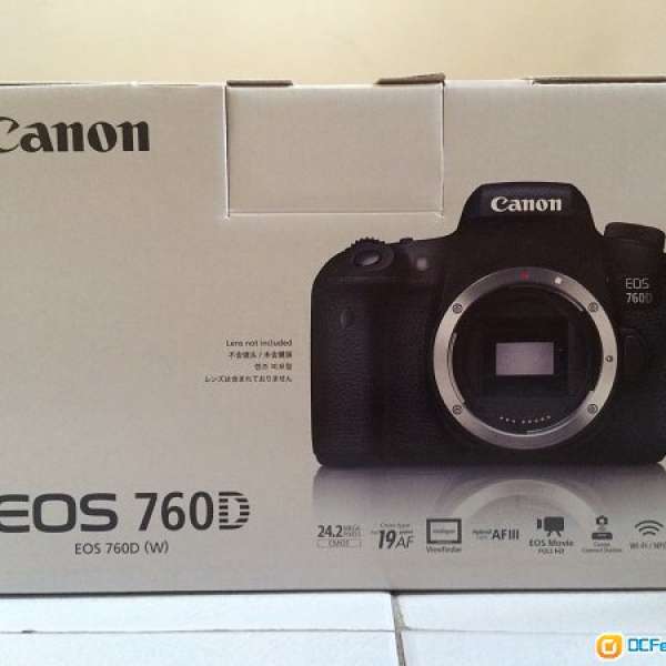 98%新 Canon EOS 760D + 18-135mm鏡頭