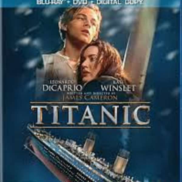 全新美版未開封Titanic blu ray + DVD + Digital copy