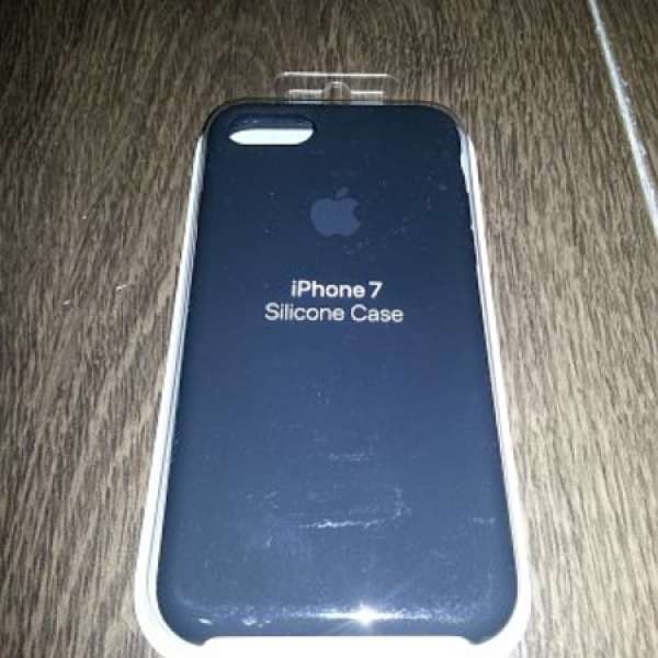 全新 行貨 原廠 Apple iPhone 7 Silicone Case 矽膠 護殼 保護套 - Black 黑色 有單!