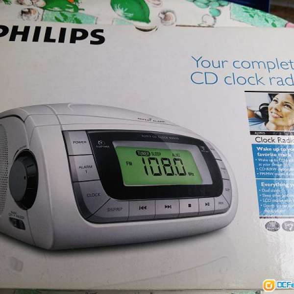 Philips CD Clock Radio AJ3915