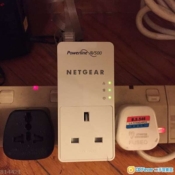 NETGEAR 500M 高速!! HomePlug 送Lan 線 (解決WIFI死位) 包郵