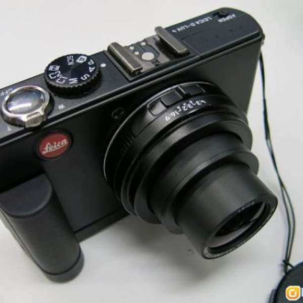 LEICA D-LUX 4 with 原裝Leica 皮套 & Leica Handgrip
