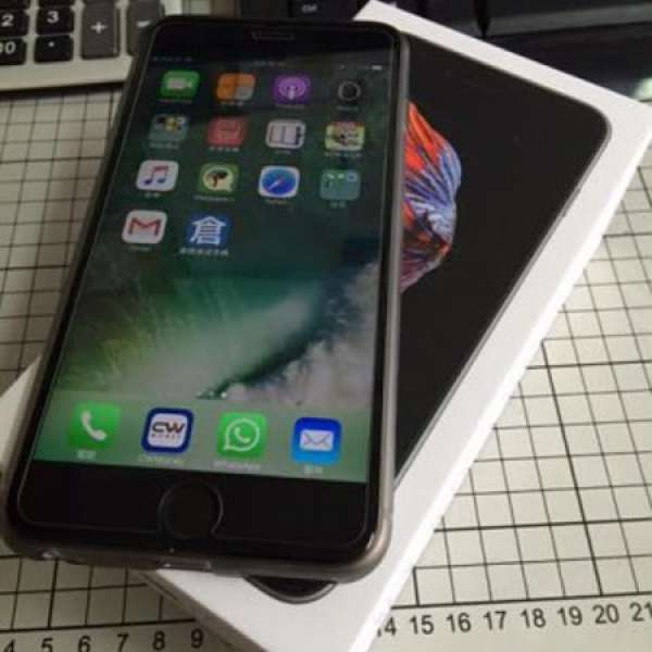 98%新 iphone 6S 64G Plus 黑色 香港行貨