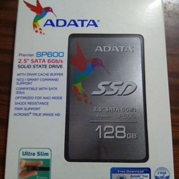 全新Adata 128GB 2.5" SSD Drive