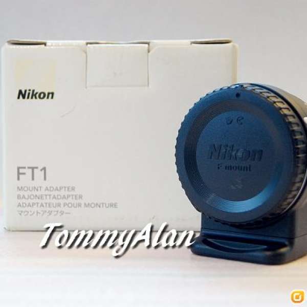 NIKON 1 FT1 Mount Adapter for Nikon 1 用 F Mount 鏡